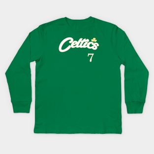 Jaylen Brown Kids Long Sleeve T-Shirt